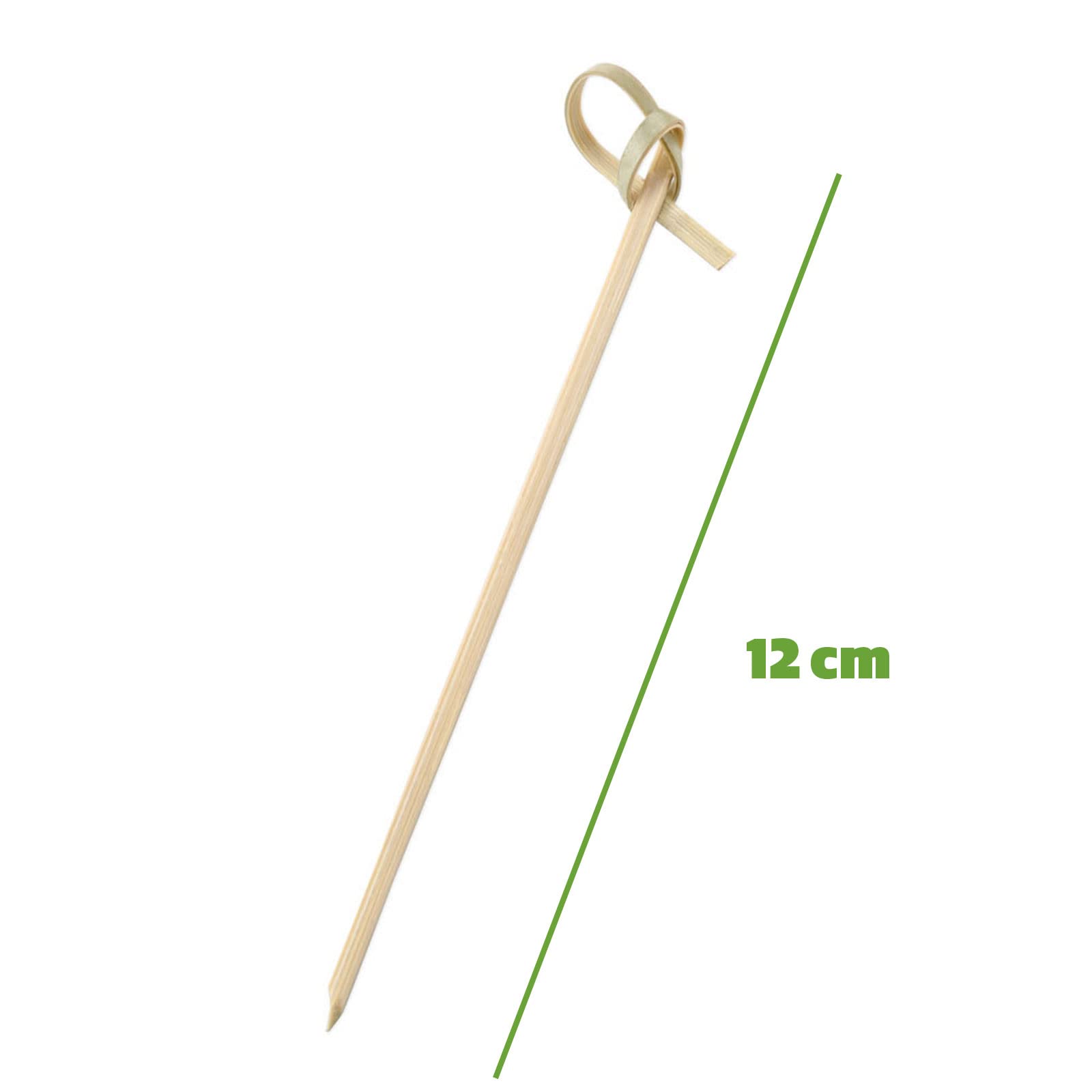 Gusto Bamboo Knot Picks highlight fruit skewers for fresh, stylish displays.