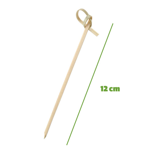 Gusto Bamboo Knot Picks highlight fruit skewers for fresh, stylish displays.