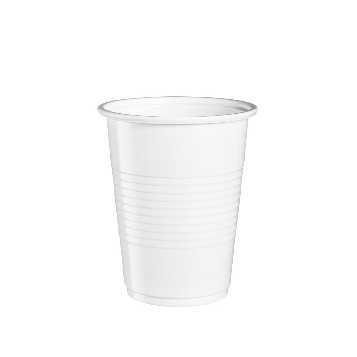 GUSTO Comfy 7oz white cups bulk-pack ready for events and parties.