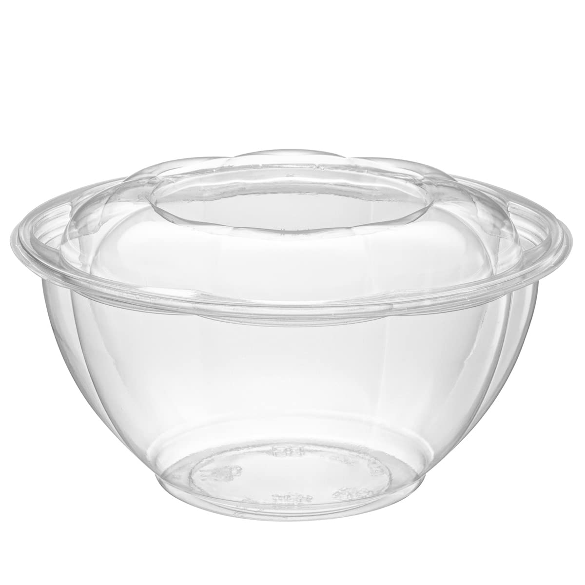 GUSTO disposable salad containers with airtight lids keep meals fresh during transport.