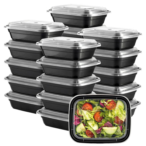 GUSTO 12oz meal prep container with 1 compartment for portion control