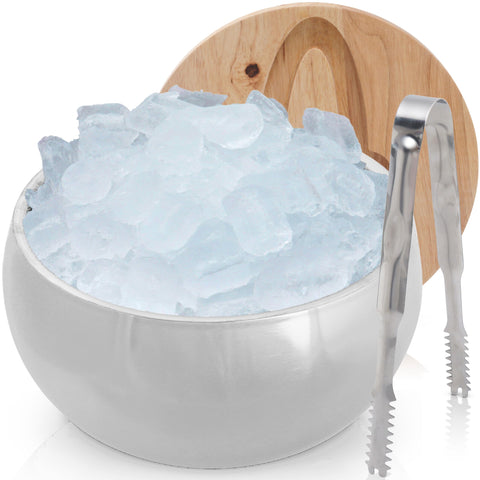 Gusto Nostro elegant ice bucket fits indoors or outdoors events