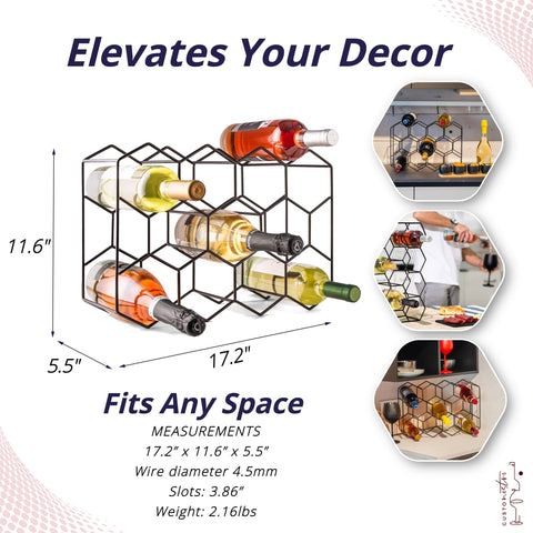 Gusto Nostro rack displayed in cabinet or pantry for tidy storage and display