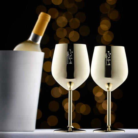 Gusto Nostro 18oz wine glass demonstrates condensation-resistance