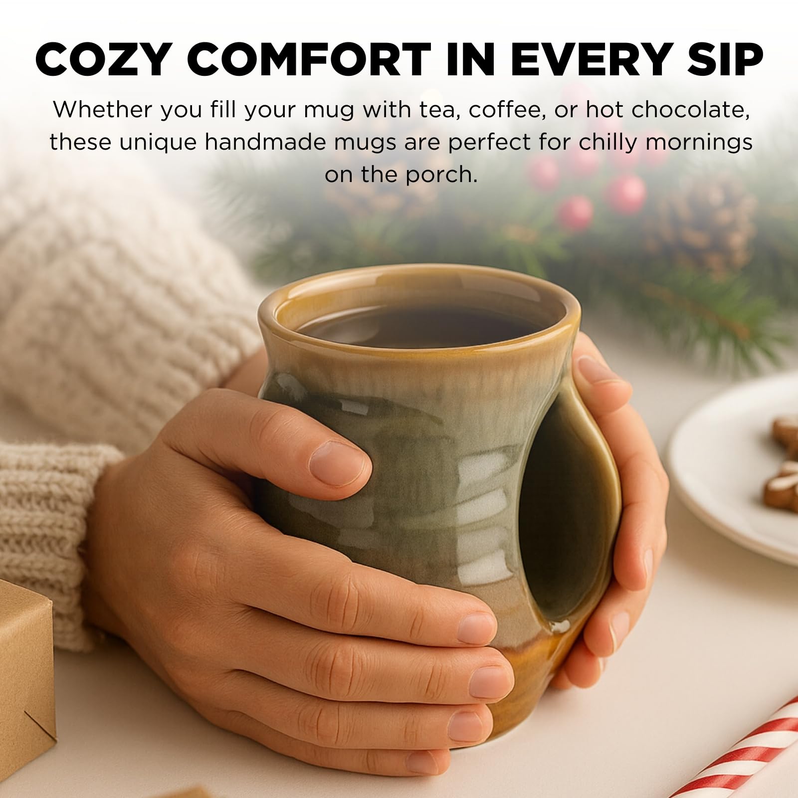 GUTE hand warmer mug dishwasher safe for easy cleanup after gatherings.