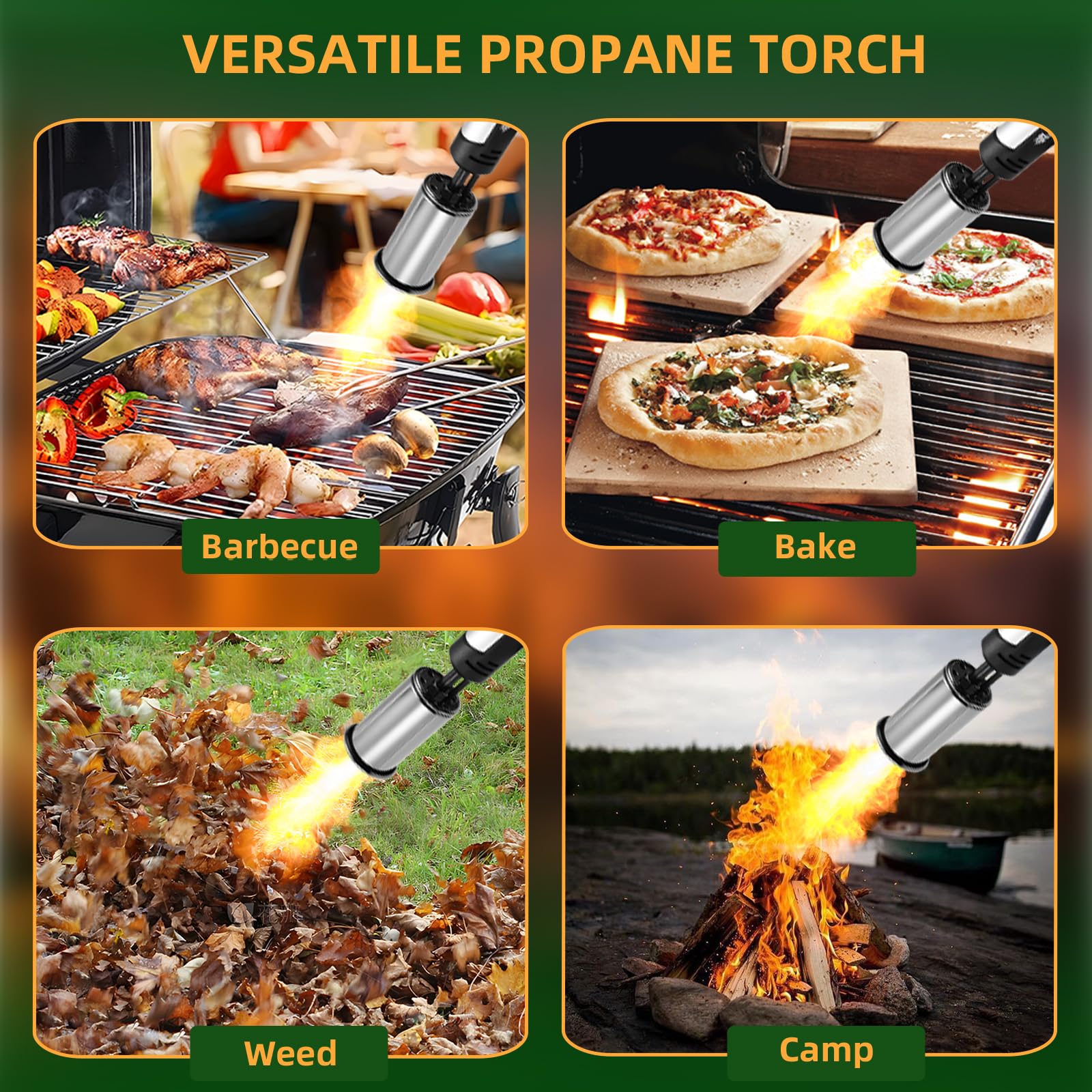 Gutenguy torch ideal for grilling and searing in barbecue settings.