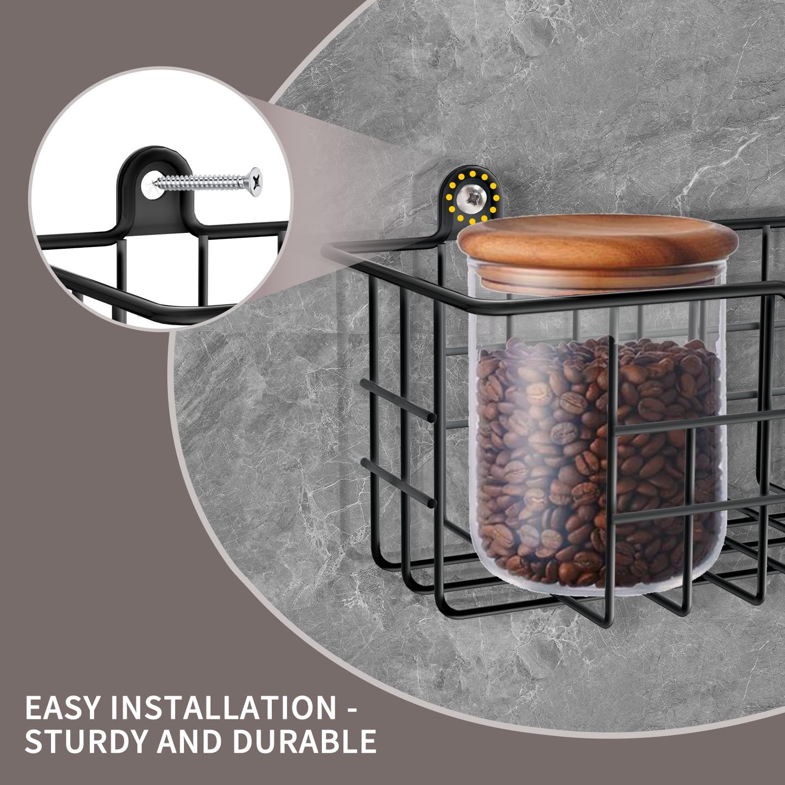 Compact 4-pack design from GUUKAR maximizes space efficiency.