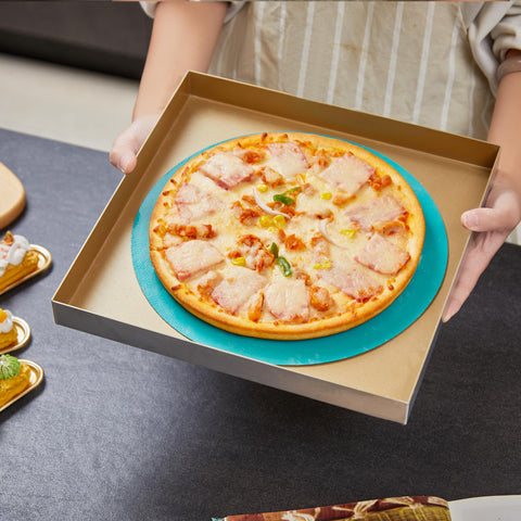 GUY.DRE.MAT versatile mat used for pizza, pastries, and dough work.