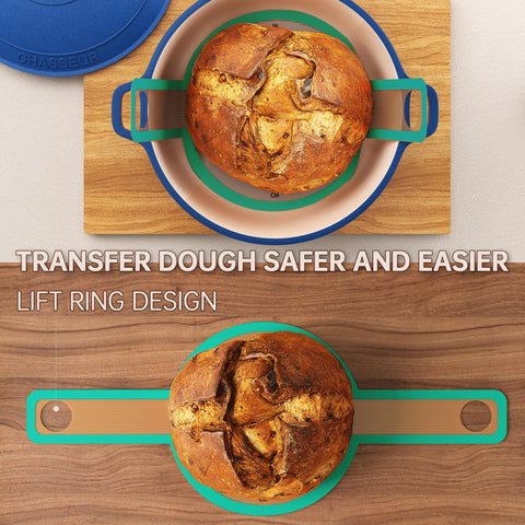 GUY.DRE.MAT bread sling reduces parchment waste with reusable design