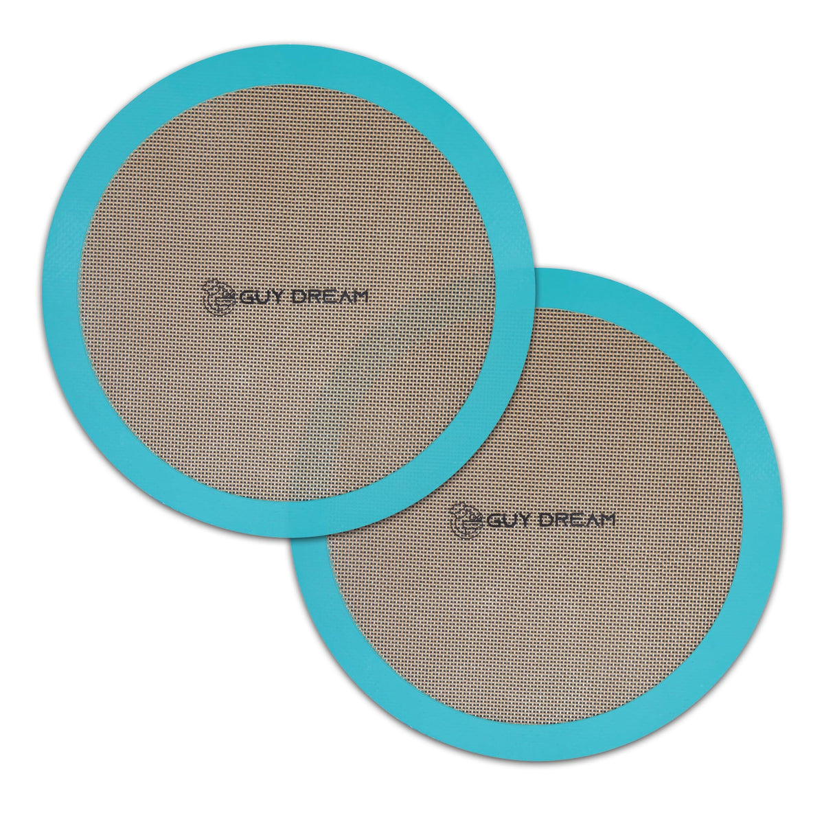 GUY.DRE.MAT 12-inch round mats set for effortless release and even baking results.