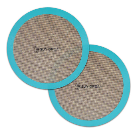 GUY.DRE.MAT 12-inch round mats set for effortless release and even baking results.