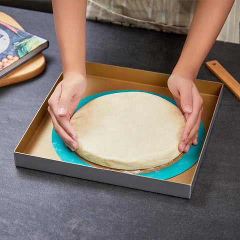 GUY.DRE.MAT nonstick silicone mats reduce sticking for pizza, cookies, and bread.