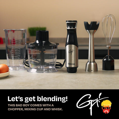 Guy Fieri's Flavortown dishwasher-safe parts simplify cleanup after cooking