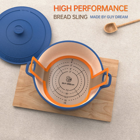 GUY.DRE.MAT durable fiberglass-core silicone mat for repeated baking.