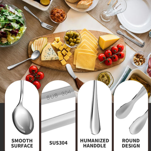 GUZE-US butter knife spreader provides smooth, easy spreading on crackers