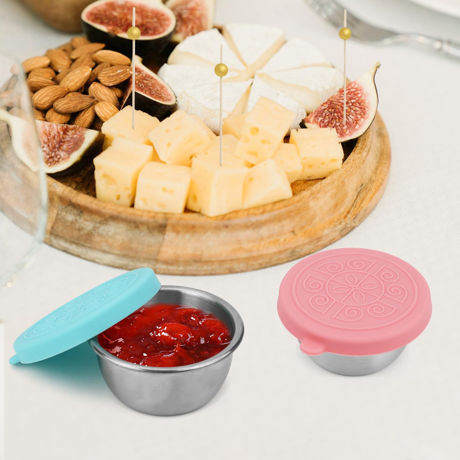 GUZE-US small spoons perfect for condiments and dessert toppings