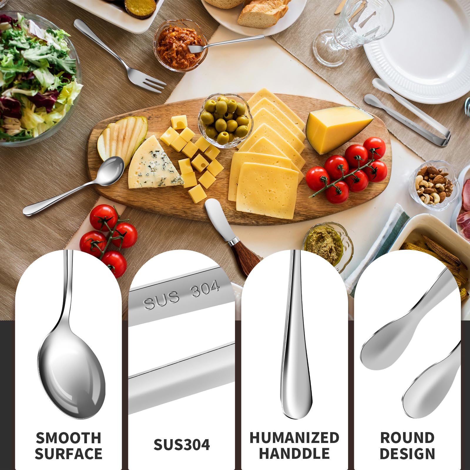 GUZE-US mini spoons for precise serving