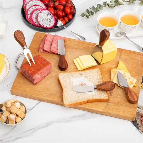 GUZE-US mini serving spoons in stainless steel for elegant, versatile serving