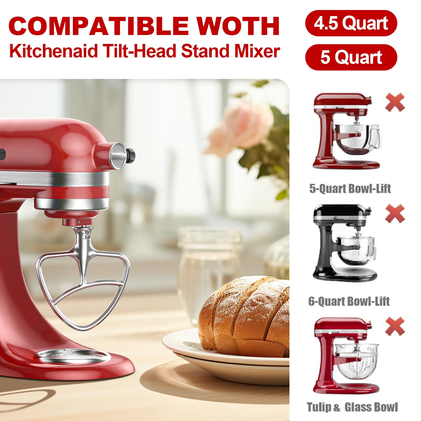 GVODE beater is dishwasher safe, easy cleanup after sauces and desserts.