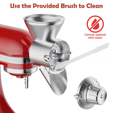 GVODE easy-cleaning attachment with detachable chamber and brush for quick maintenance.