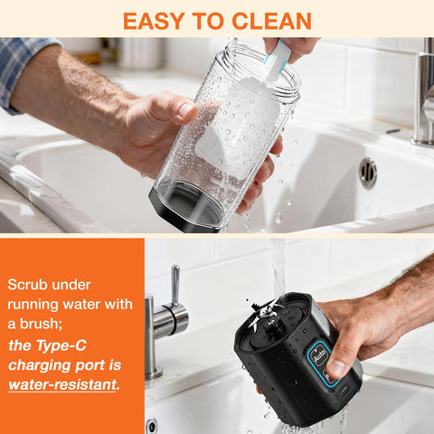 GVODE easy-clean BPA-free cup designed for quick rinsing.