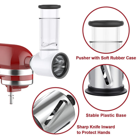 GVODE compact design for easy storage beside your mixer.