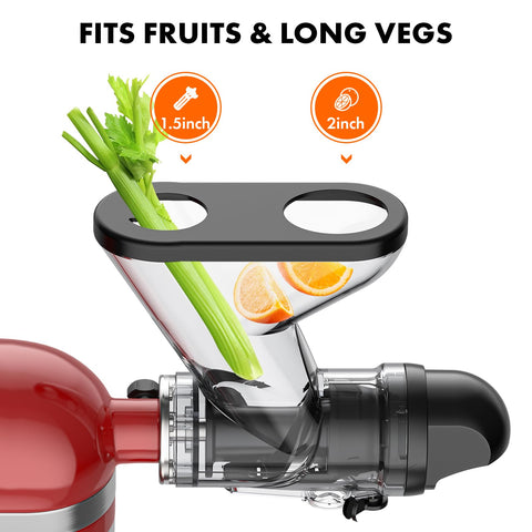 GVODE KitchenAid juicer attachment filter ensures clean juice and easy separation.
