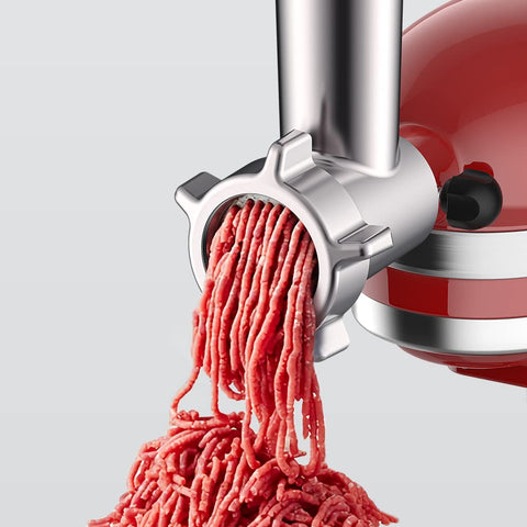 GVODE attachment assembly shown on KitchenAid hub for easy setup