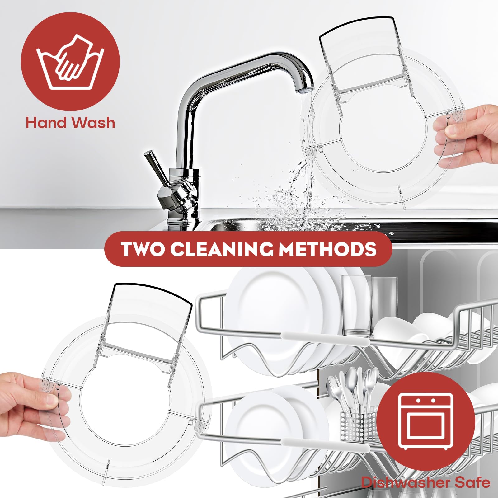 GVODE one-year warranty label on KitchenAid attachment shield