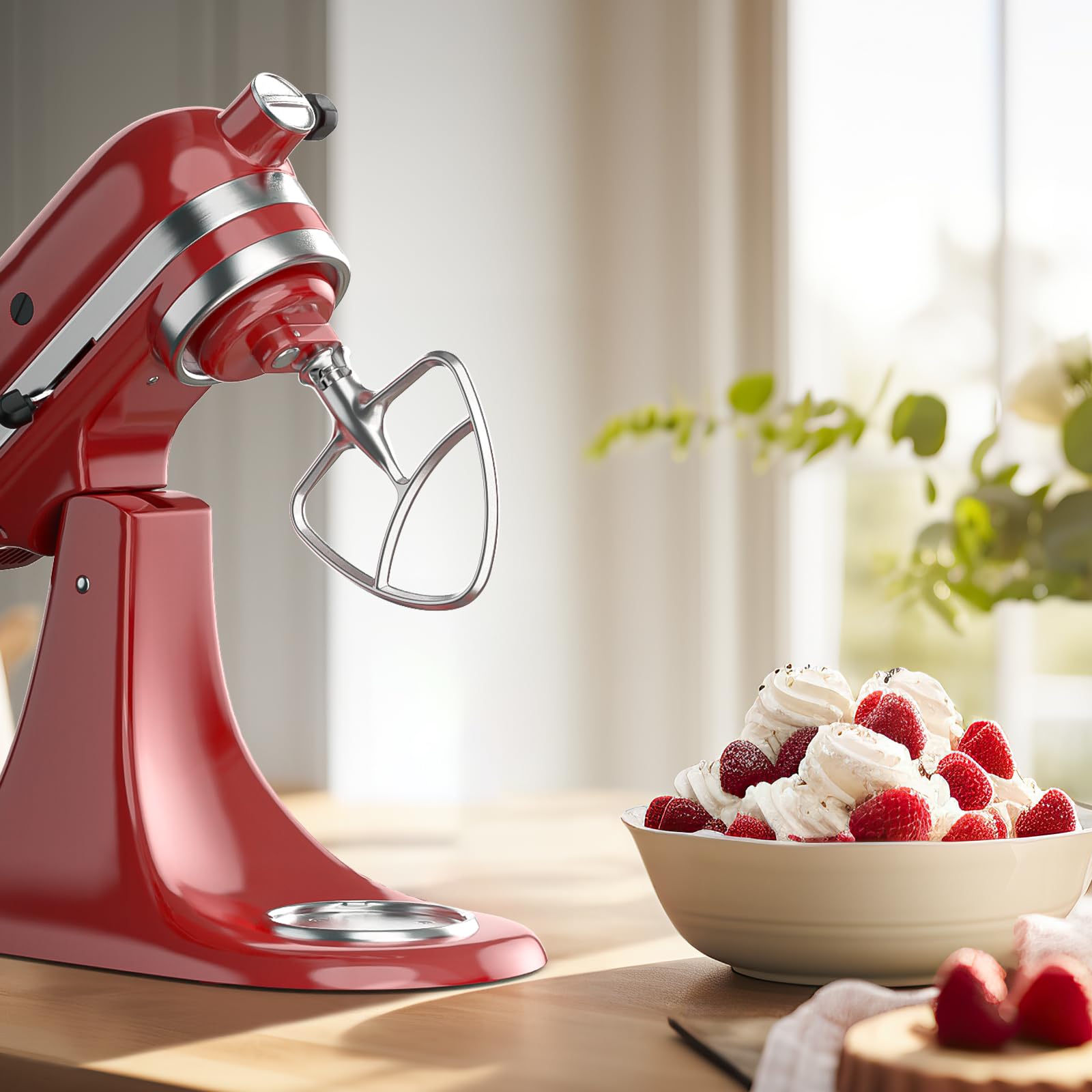GVODE one-year warranty on this KitchenAid beater for peace of mind.