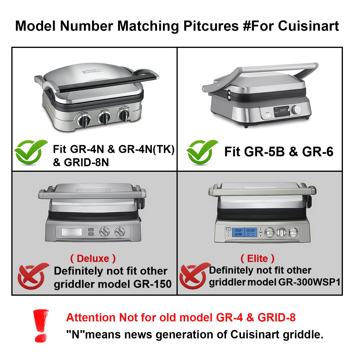GVODE waffle plates GR-5B 2-piece ready to bake with even pockets