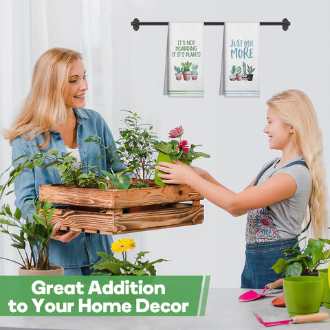 GwhyGifts housewarming towels on oven handle add charm and practicality