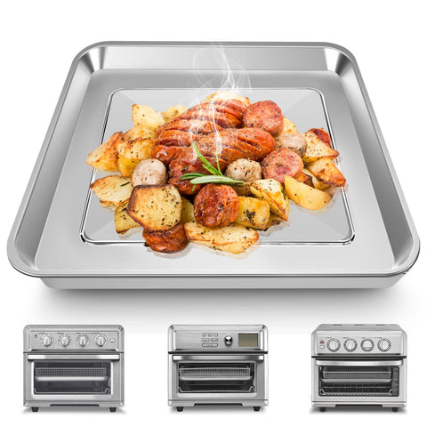 GWY air fryer basket keeps foods safely elevated for healthier air-fried results.