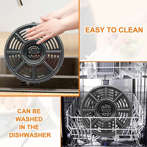 GWY crisper plate for Ninja AF150 XL 8.2-inch round broadens meal ideas