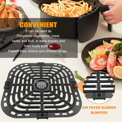 GWY air fryer dehydrate tray use; expand healthy snack options with dehydrating function.
