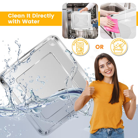 GWY baking pan insert for Nuwave Bravo 12in enables versatile cooking.