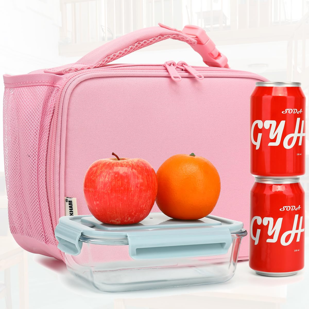 GYEUKHAM versatile lunch bag for work, school, or travel.