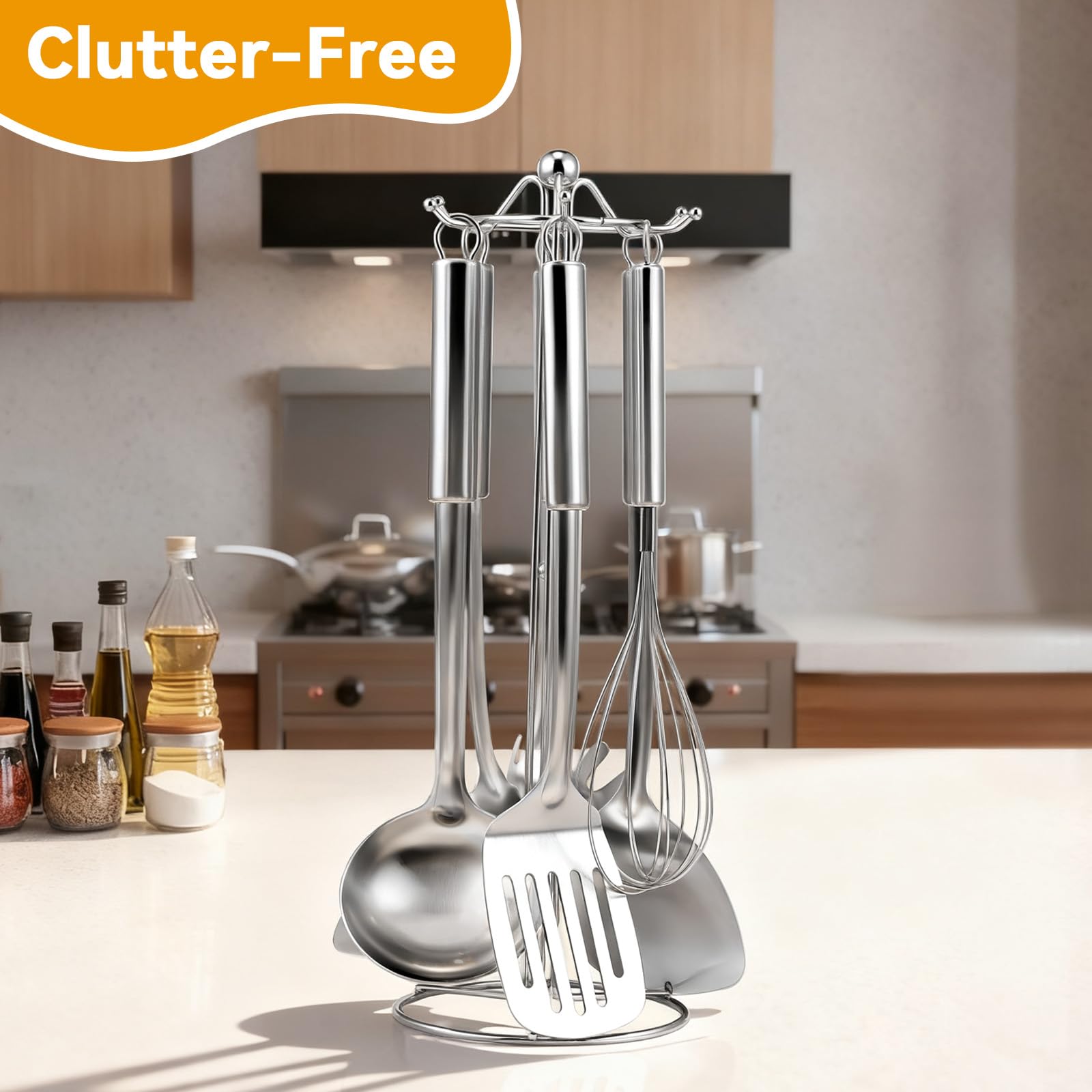 Gymdin 7-piece soup ladle for easy serving of hot soups.