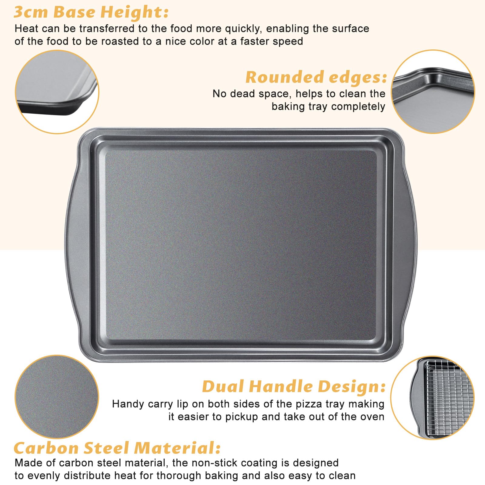 Gymdin extended contoured handles provide secure grip during transfer.
