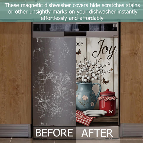 GYYGOO durable kitchen magnet cover guarding appliances with style