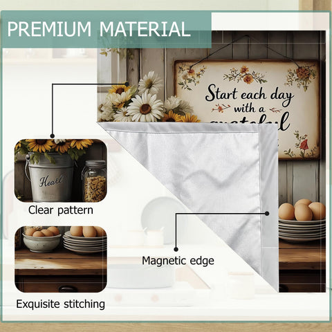 GYYGOO waterproof magnetic cover for dishwashers and metal surfaces.