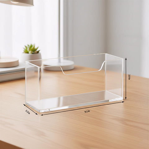 GZAFONTRIA vertical napkin dispenser saves counter space while staying stable.