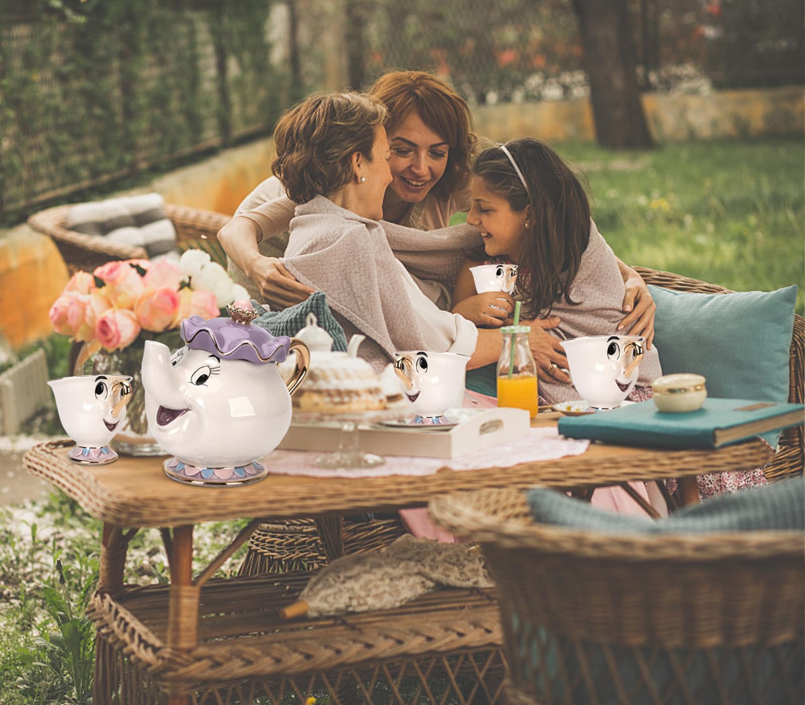 GZHaiTuoSi birthday gift tea set ideal for celebrations