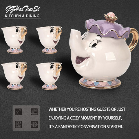 GZHaiTuoSi teapot holds 500 ml for sharing several cups