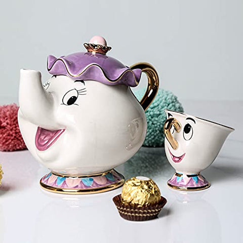 GZHaiTuoSi microwave-safe glass teapot for quick steeping