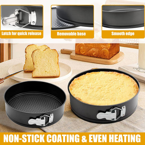 GZMAISULEE 540PCS kit 9 inch springform pan ideal for layered cakes