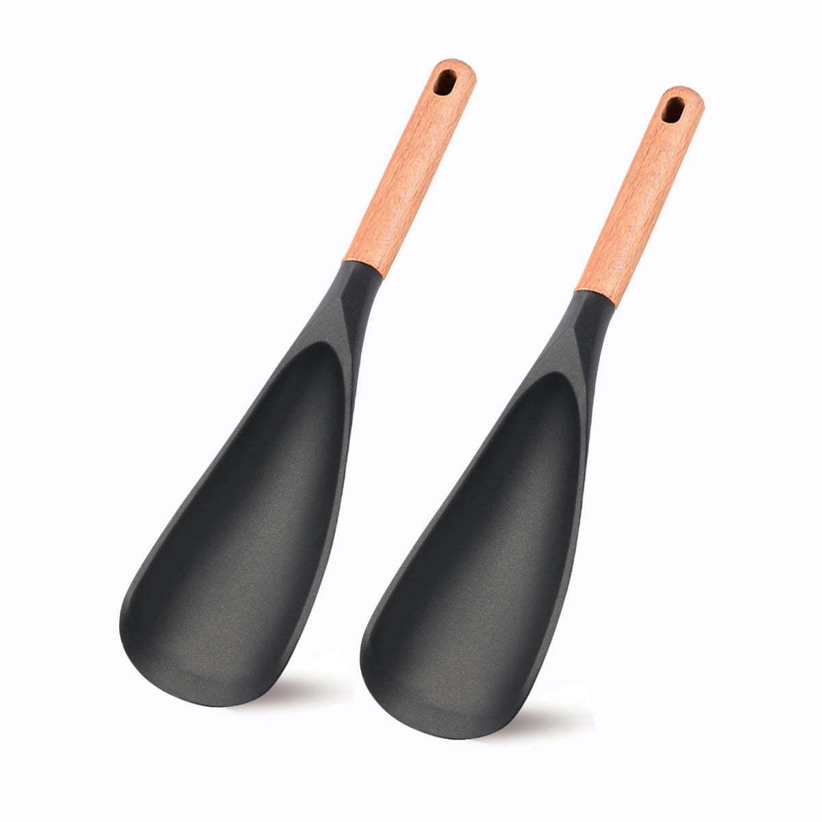 GZXTSKY duck bill spoon 2pc, ideal for scooping soups without spills