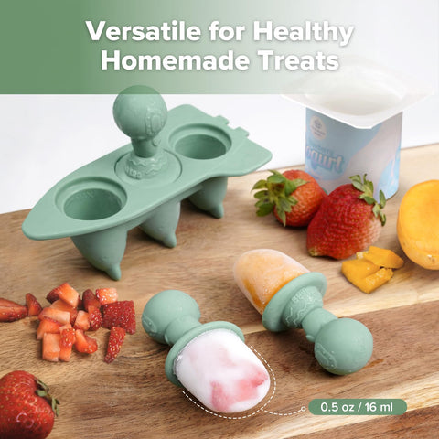 Haakaa Astronaut reusable handle set keeps pops ready for teething time.