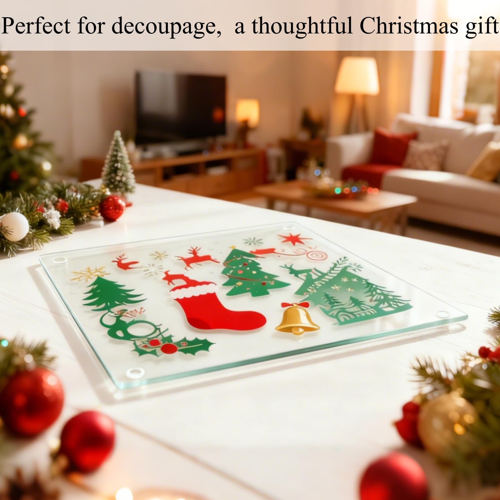 Hacaroa dishwasher-safe glass surface simplifies cleanup after prep