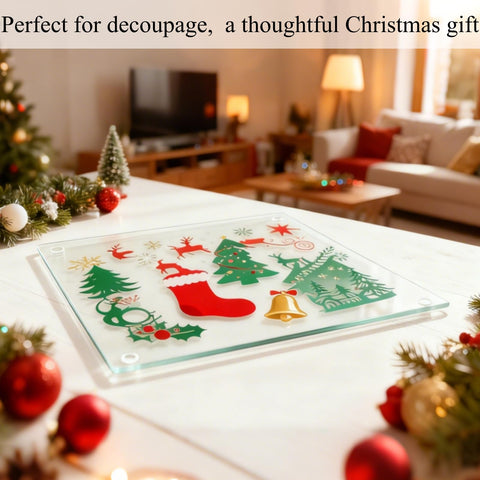 Hacaroa dishwasher-safe glass surface simplifies cleanup after prep